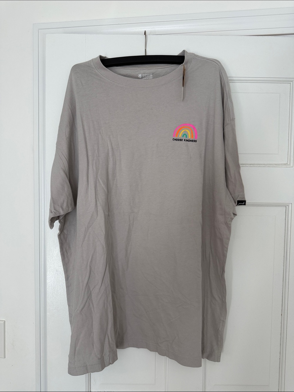 Victorias Secret PINK Choose Kindness Rainbow Graphic Tee